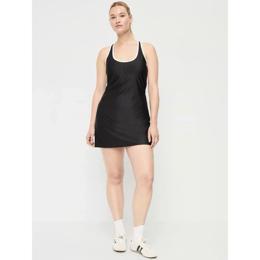 old navy tennis dress | Dresses | Old Navy Active Powersoft Size L scoop neck wide straps shelf bra go OLD NAVY by Gap ~